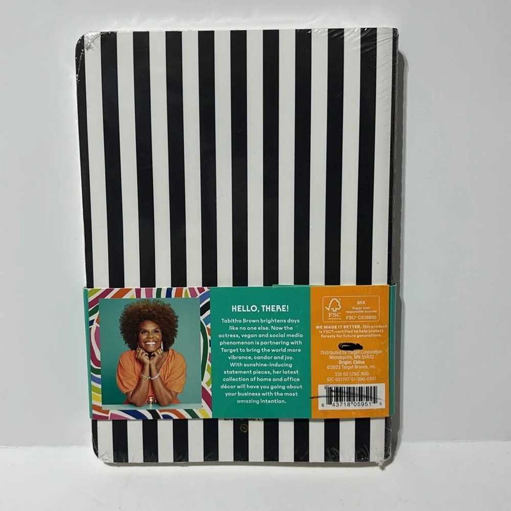 Tabitha Brown LIMITED EDITION Lemon Print Soft Cover Journal Set